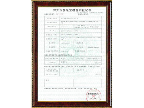 對(duì)外貿(mào)易經(jīng)營(yíng)者備案登記表 對(duì)外貿(mào)易經(jīng)營(yíng)者備案登記表